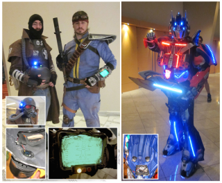 Illustration for article titled Playing with Science and Technology for Fantastic Costumes